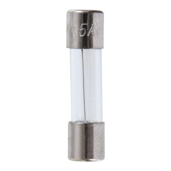 Jandorf Glass Fuse, GMA (FSC) Series, Fast-Acting, 15A, 125V AC 60690 - main